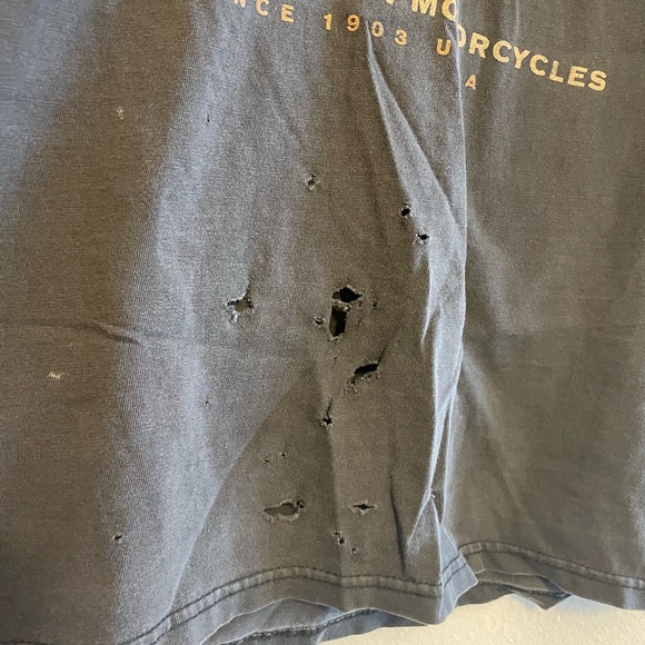 ‘Legends Can’t Stand Still’ Vintage Harley Davidson tee - Picture 4 of 4